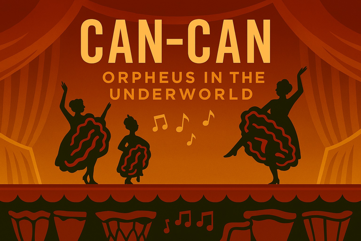 Get ready to kick up your heels with Jacques Offenbach’s Orpheus in the Underworld. With one of the most iconic can-can musical themes, you'll be humming it for days after our concert on February 21. Tickets are available at the door or online athttps://www.lso.org/tickets/