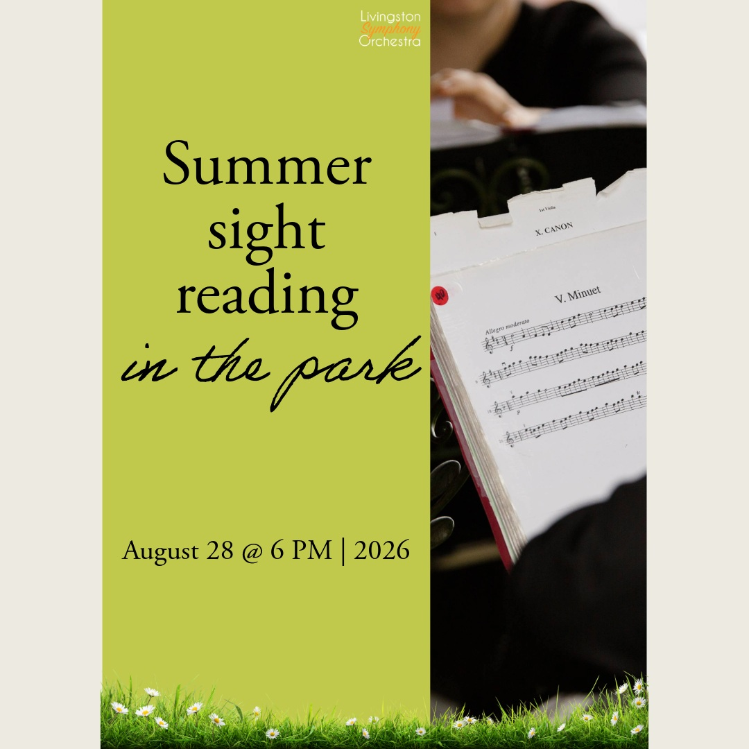 Join us for a fun sight-reading event. It doesn't matter if you haven't played in a while, just dust off your instrument and join us at the Rotary pavilion in Scofield Park (Howell City Park) on August 28 @ 6:00 pm.
This event is just a fun way to enjoy music outside and is open to anyone interested! Please bring your instrument, chair, and a stand. If you have other musicians in your family (kids), encourage them to join us. For those with large instruments, you can drive your car up to the pavilion to unload equipment. There will be a picnic after the sight reading — feel free to bring a dish to pass.
**Scofield Park requires a $10 daily car pass, which you can purchase at the kiosk (credit/debit) upon entering the park.** If you are a resident of Howell, you can pickup an annual pass for free at the city hall prior to the event.
Sight reading music will be emailed to you prior to the event, so
please RSVP at:
https://form.jotform.com/.../lso-summer-sight-reading-2026